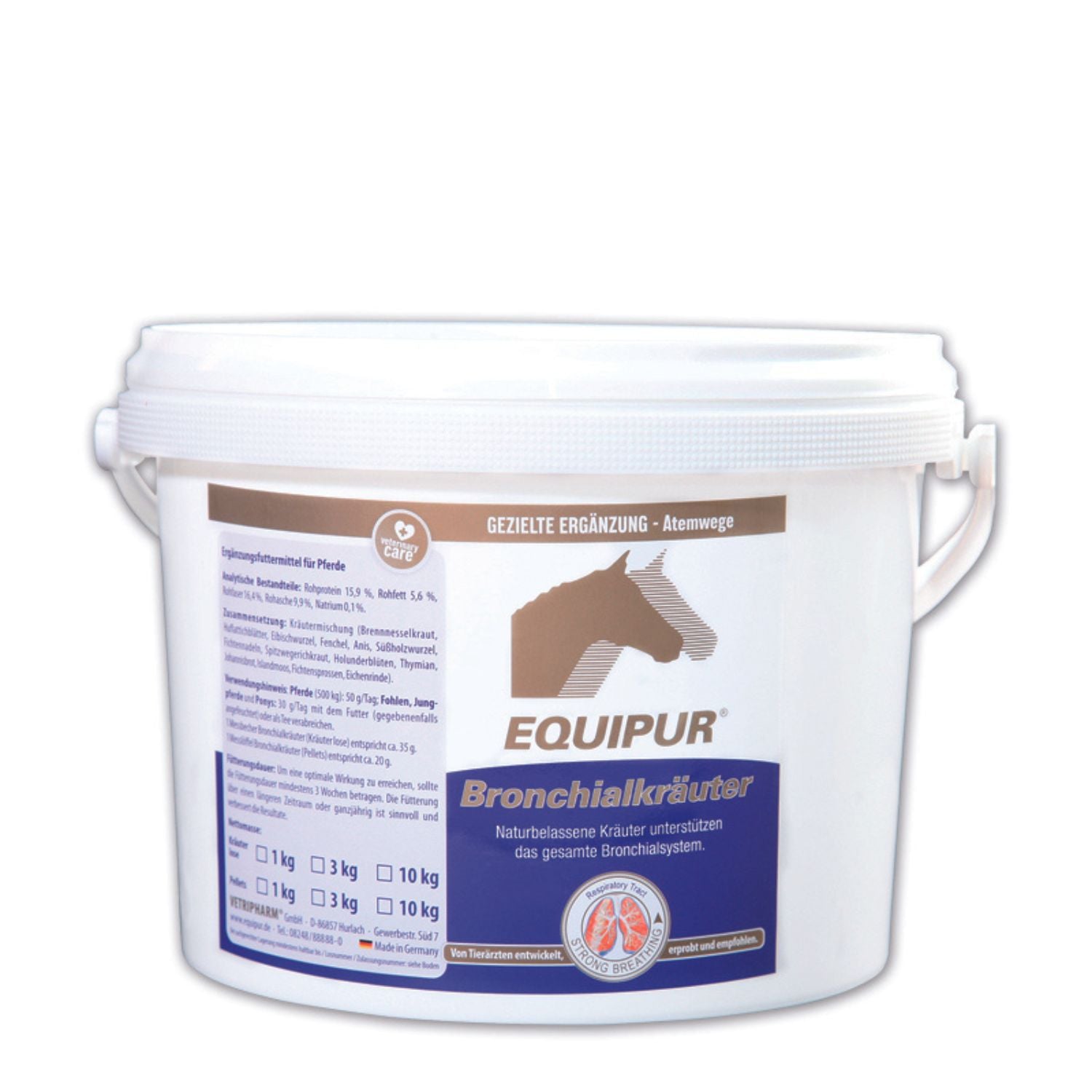 EQUIPUR Bronchialkräuter 3000g Kräuter lose