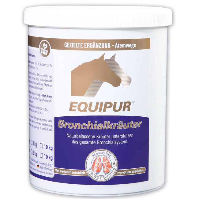 EQUIPUR Bronchialkräuter 1000g Pellets