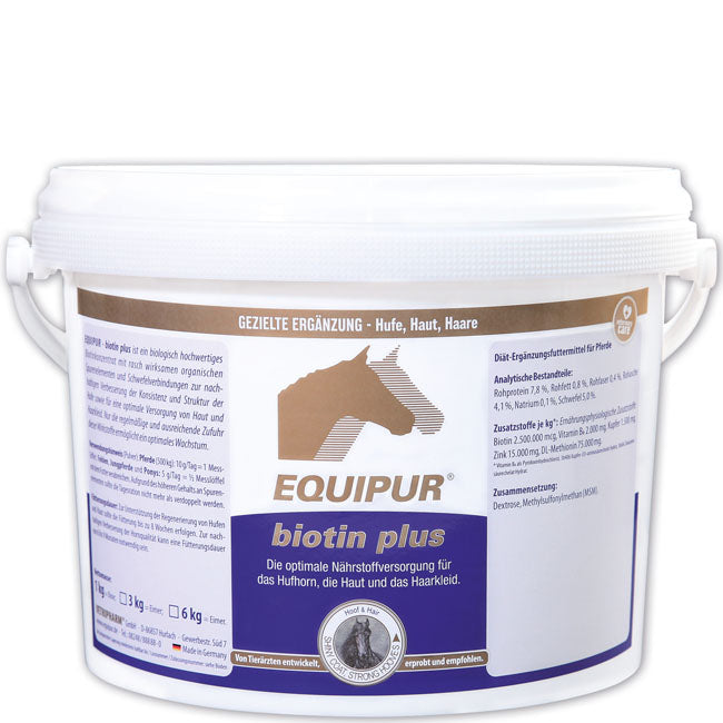 EQUIPUR  biotin plus 3000g Pulver