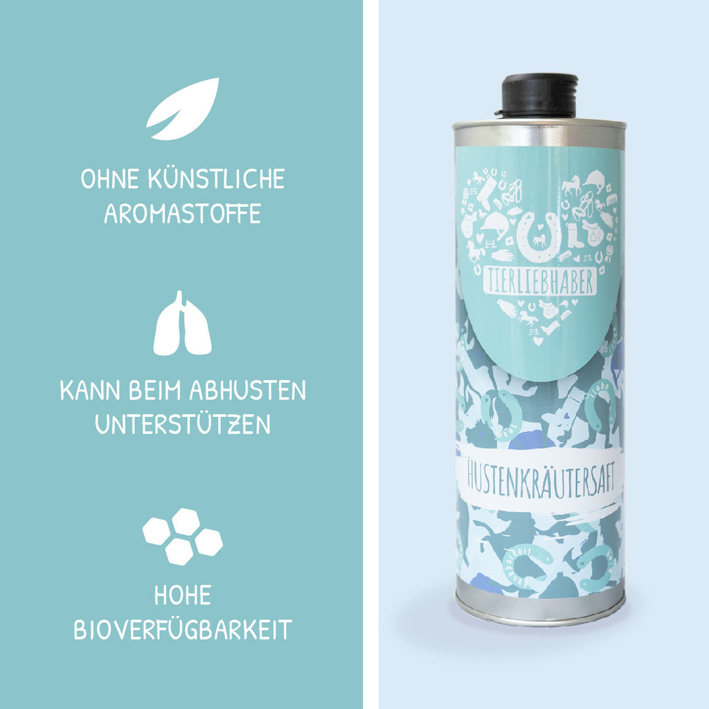 Tierliebhaber Hustenkräutersaft für Pferde 1000 ml