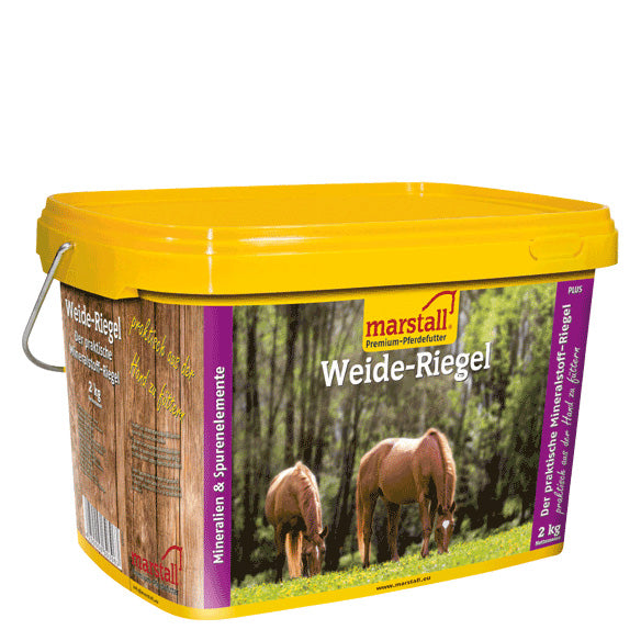 Marstall Weide-Riegel  Mineralfutter-Riegel für Weide-Pferde 2kg