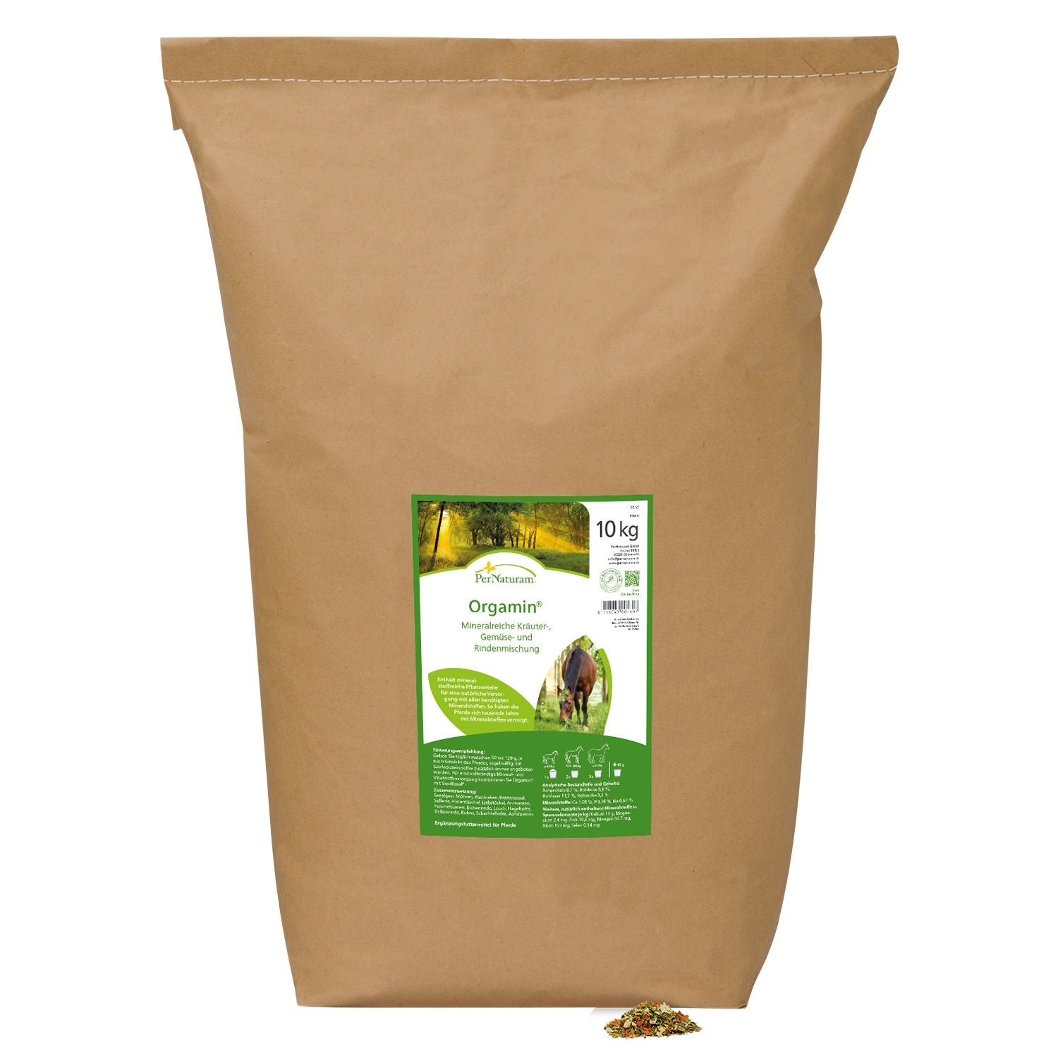 PerNaturam Orgamin Mineralfutter für Pferde10kg