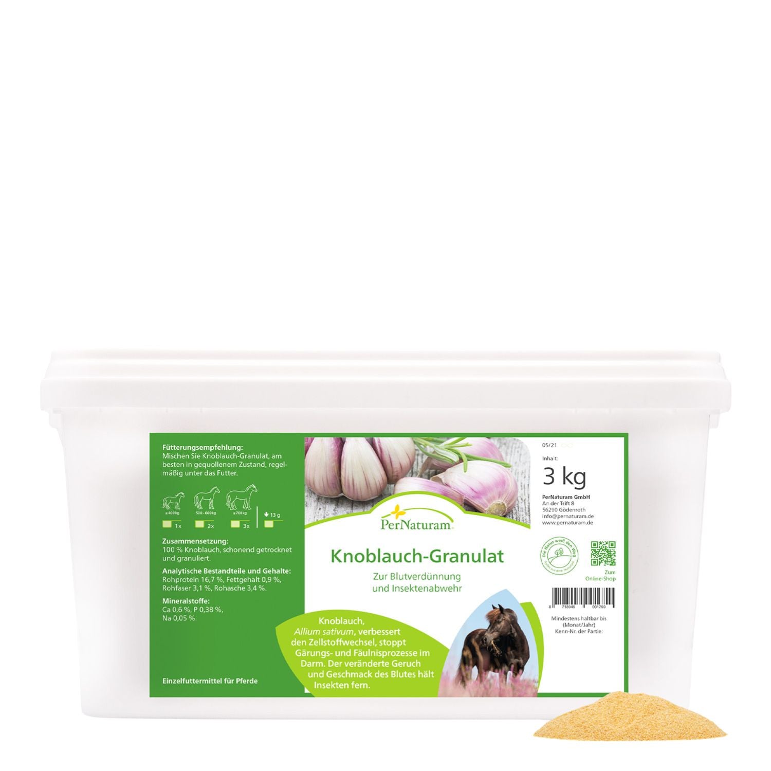 PerNaturam Knoblauchgranulat 3000g