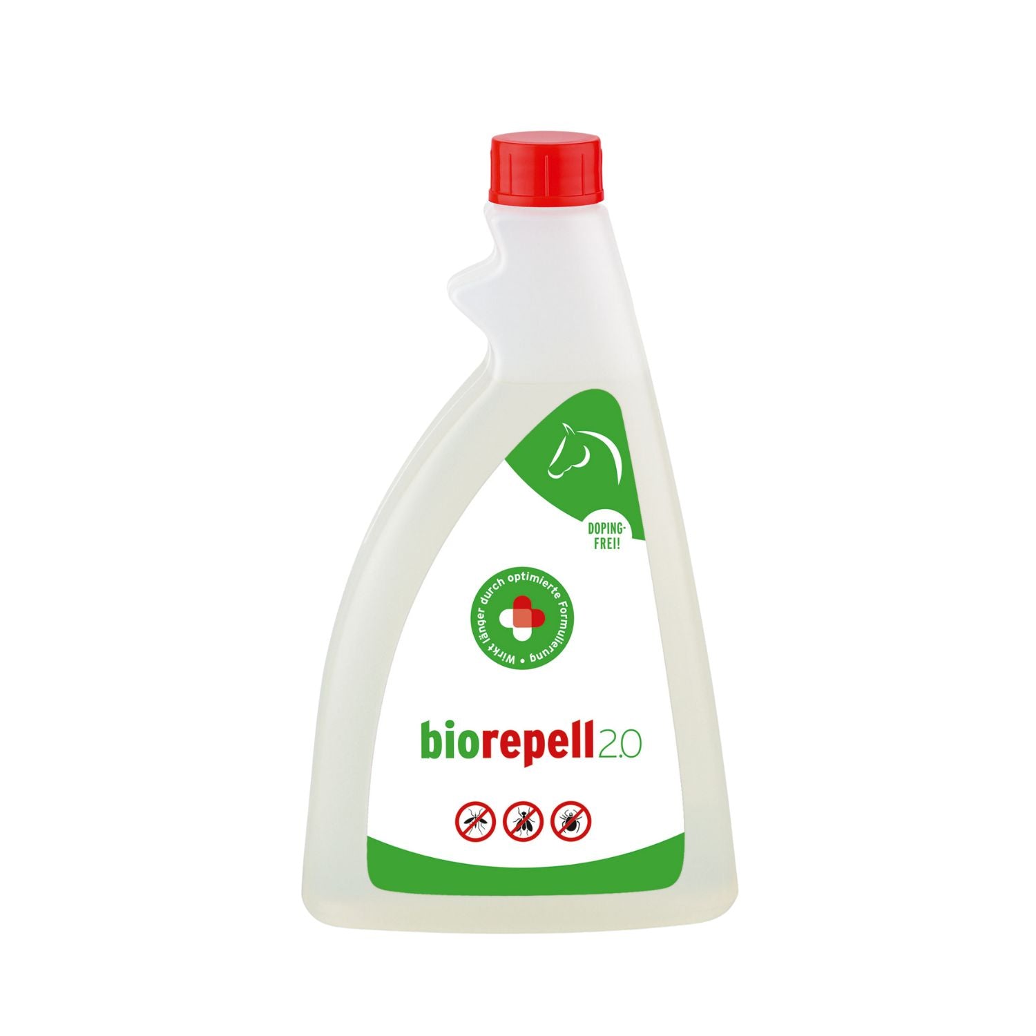 biorepell Nachfüllflasche 500ml, Fliegenspray für Pferde