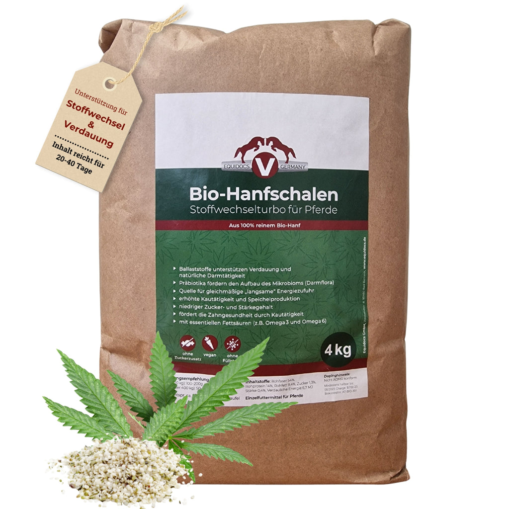 Equidocs Bio Hanfschalen 4kg