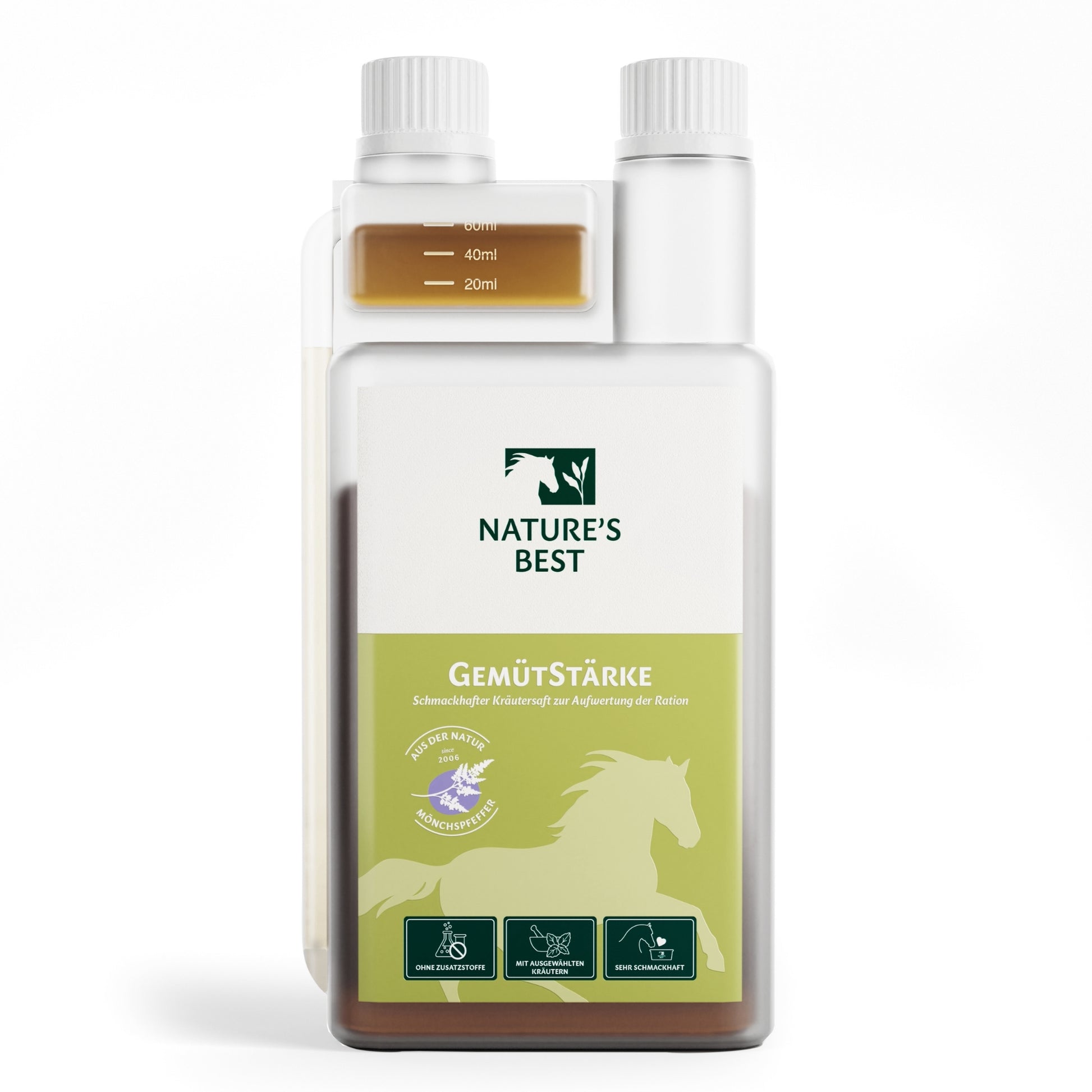 Natures Best GemütStärke für Pferde 1000ml