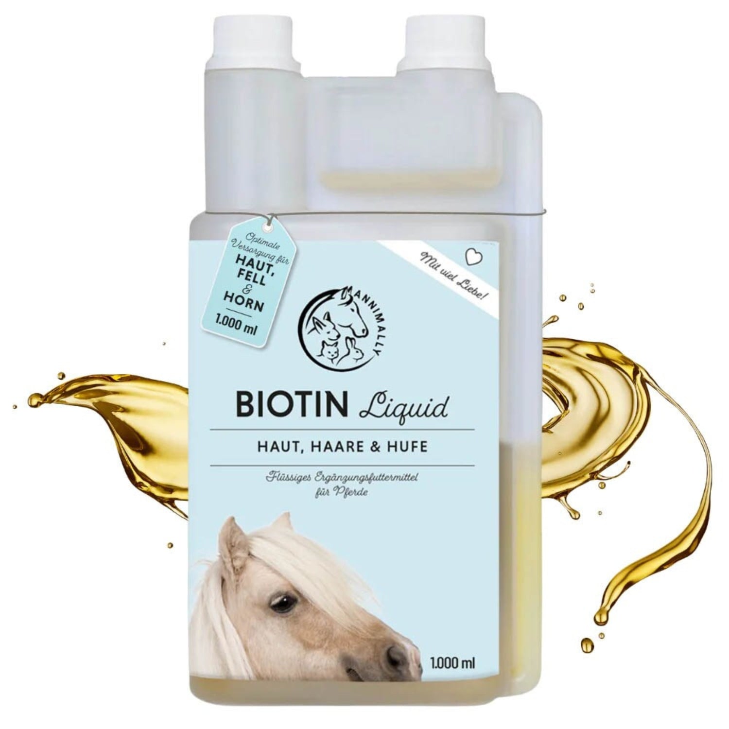 Annimally Biotin Liquid für Pferde 1000ml
