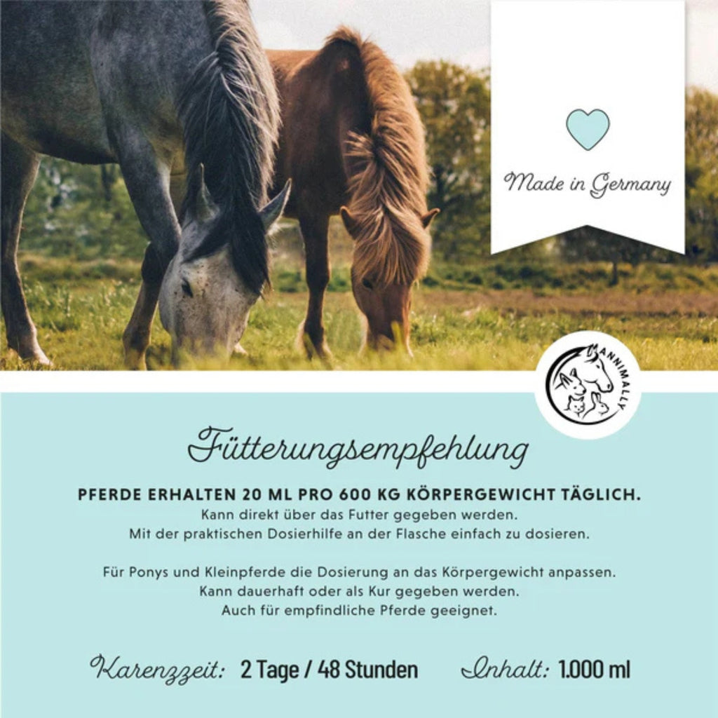 Annimally Bronchial Liquid für Pferde 1000ml