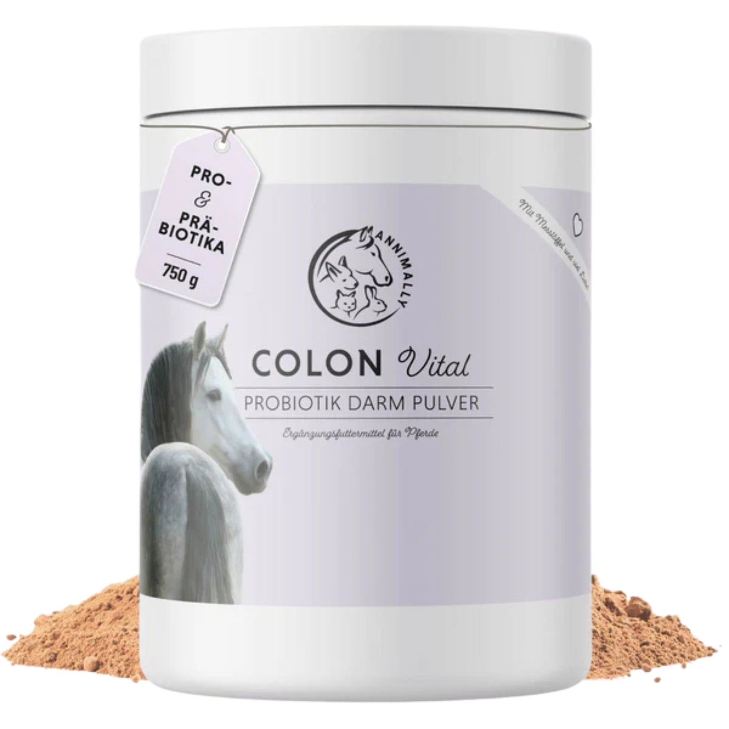 Annimally Colon Vital Pulver für Pferde 750g