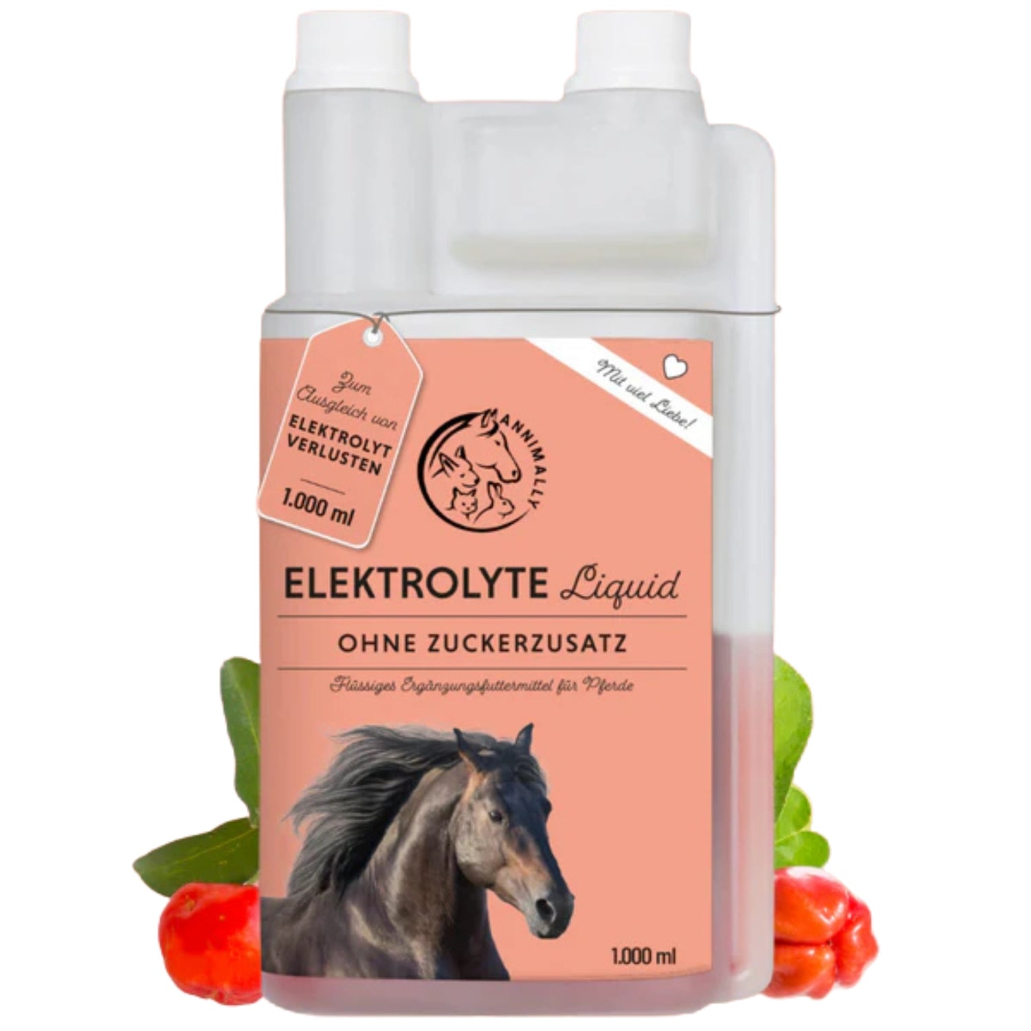 Annimally Elektrolyte Liquid für Pferde 1000ml