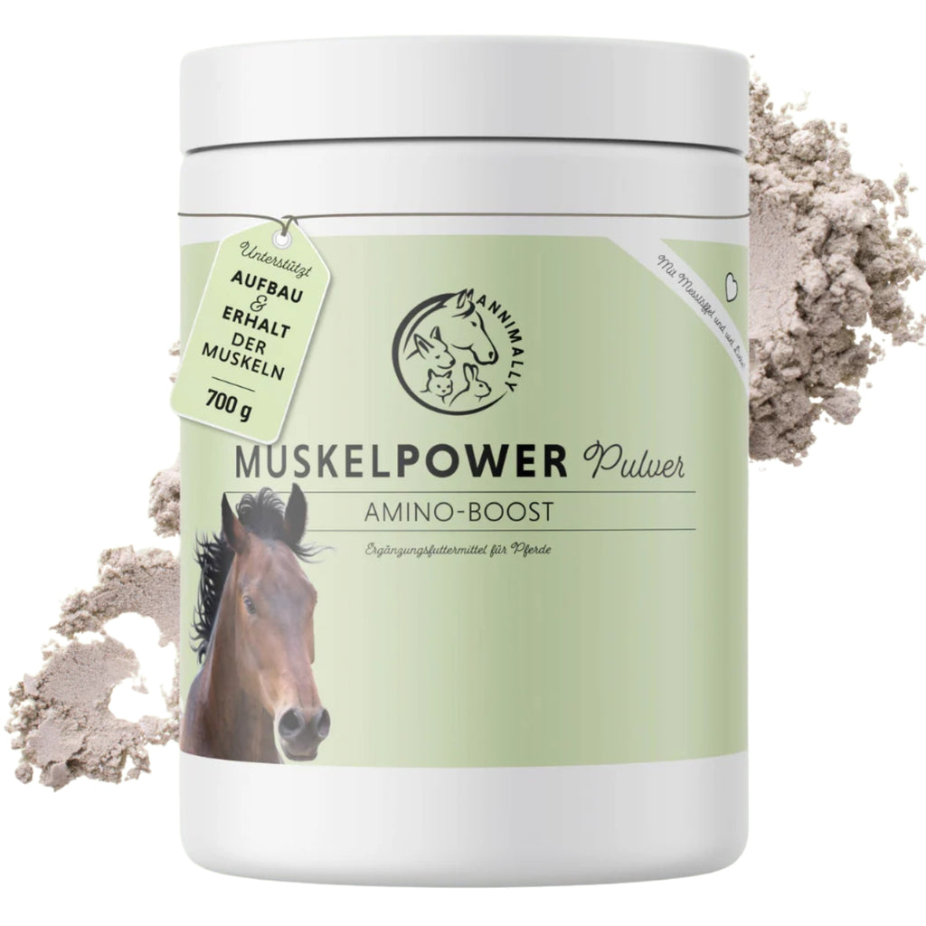 Annimally Muskelpower Pulver für Pferde 700g
