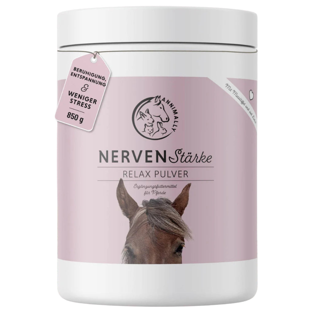 Annimally Nervenstärke Relax Pulver für Pferde 850g