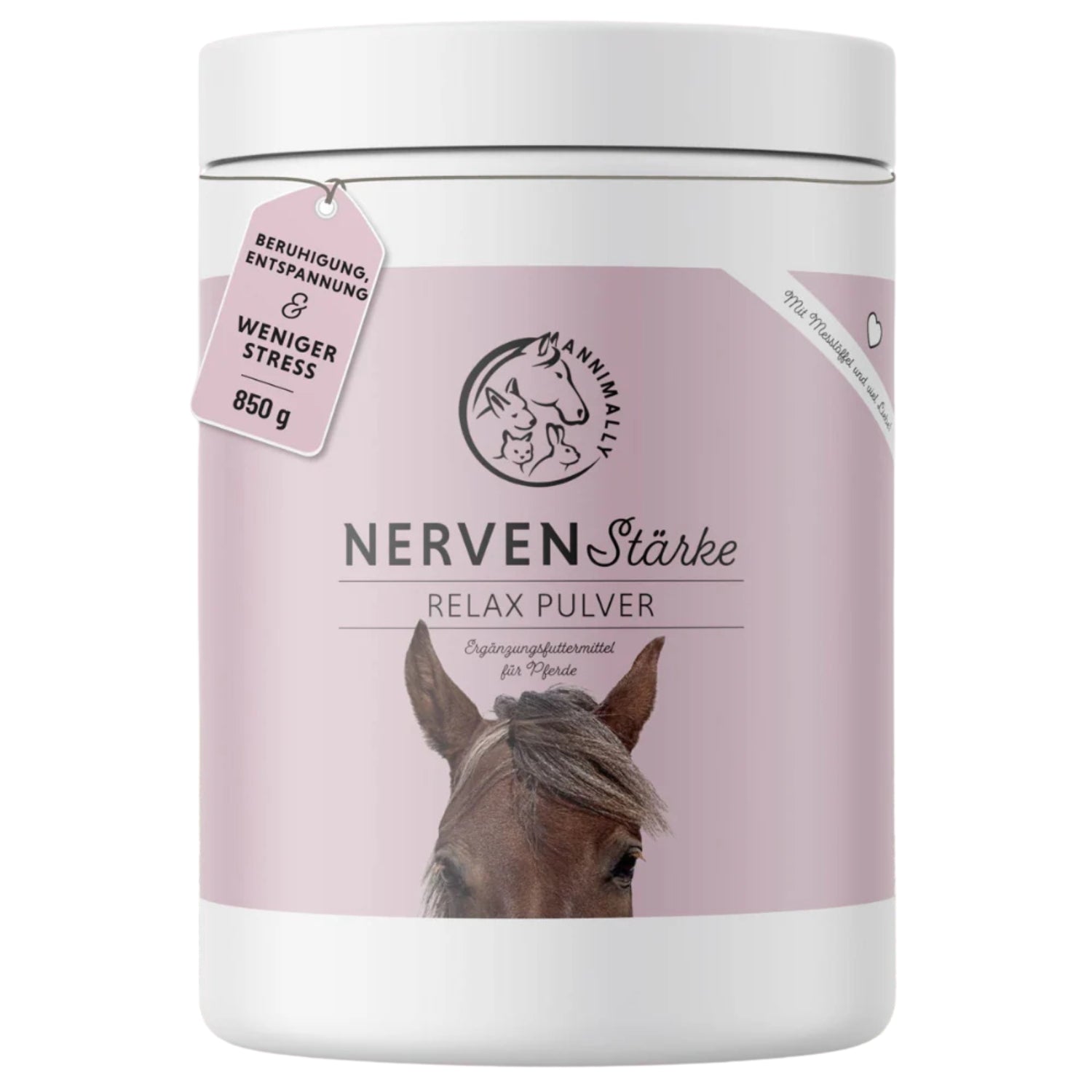 Annimally Nervenstärke Relax Pulver für Pferde 850g