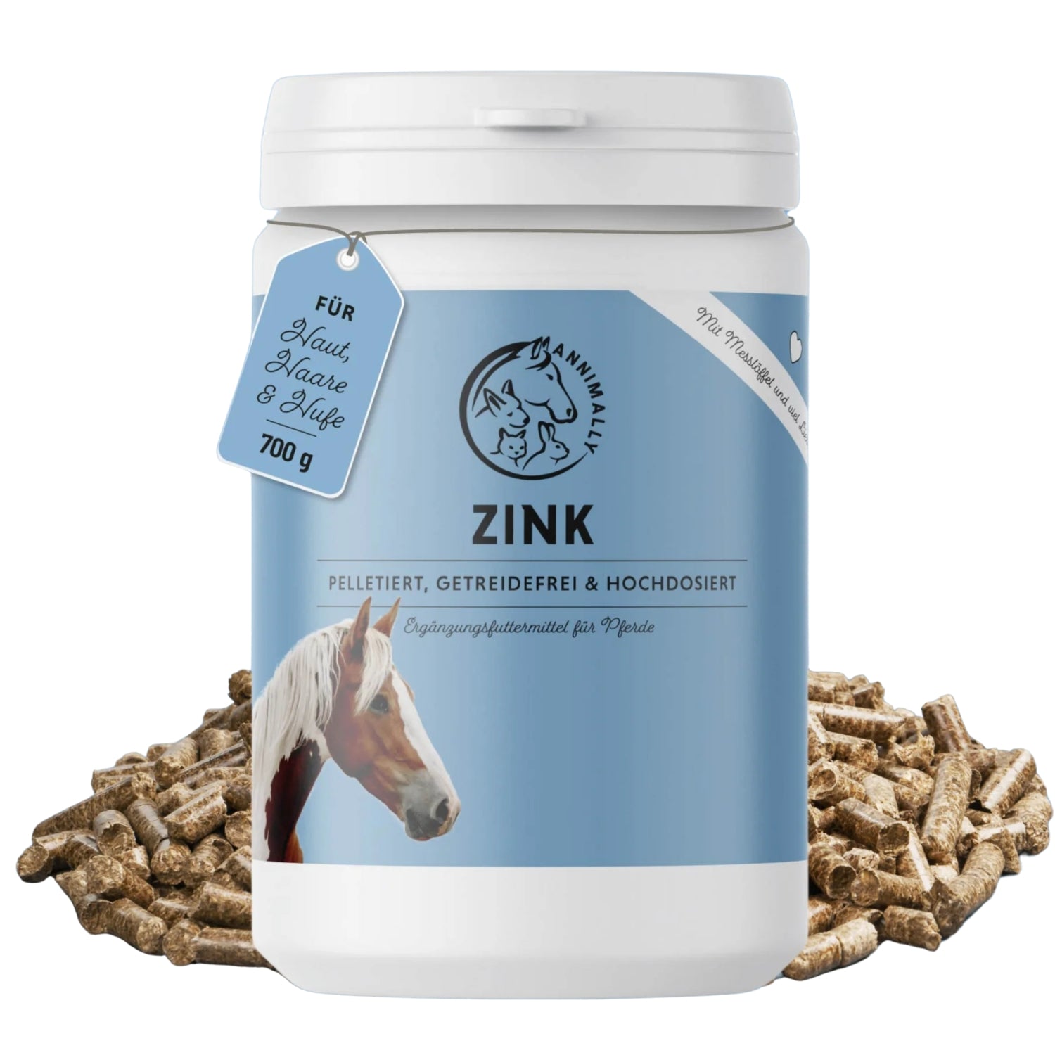 Annimally Zink Pellets für Pferde 700g