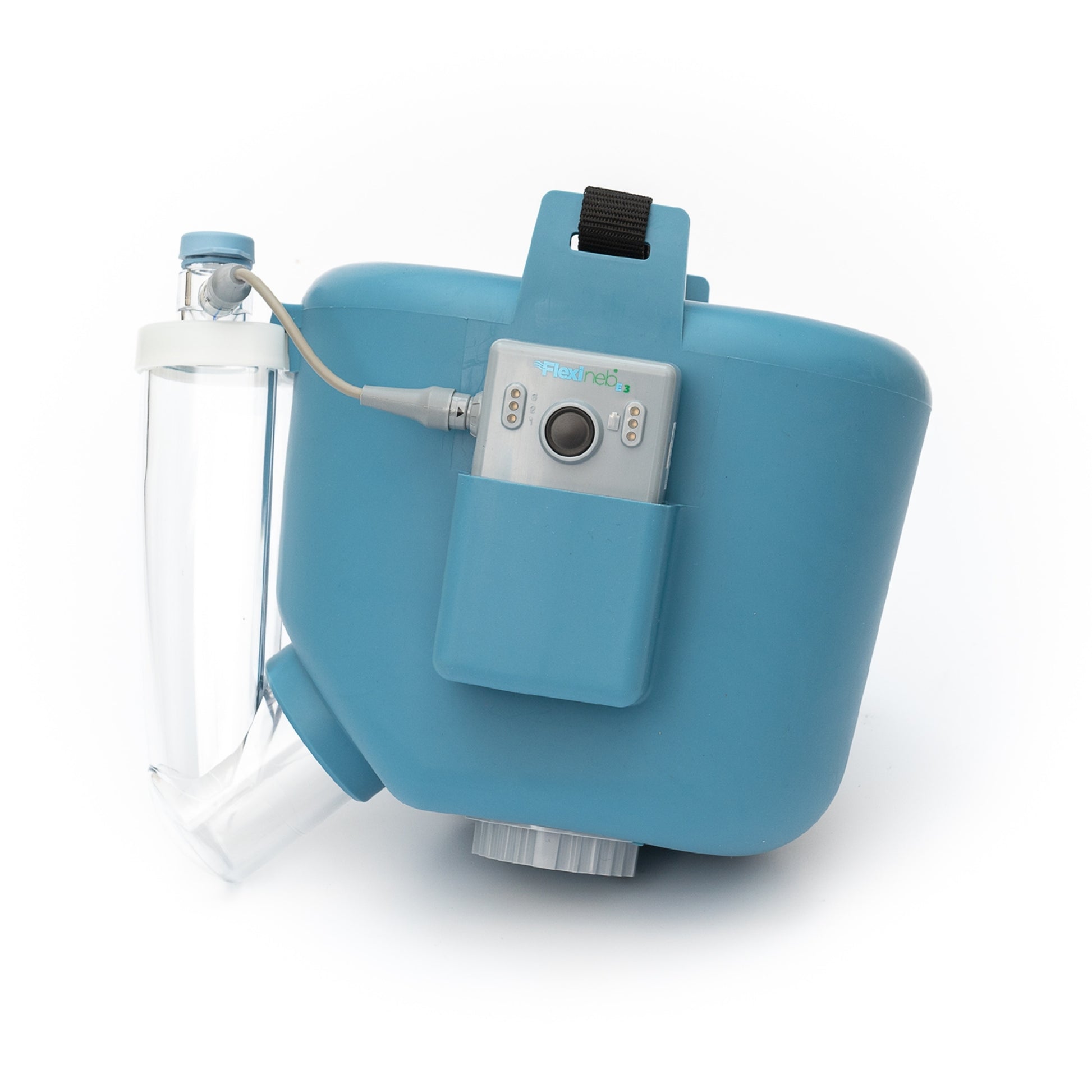 Flexineb E3 Inhalator für Pferde Komplettset Small Blau