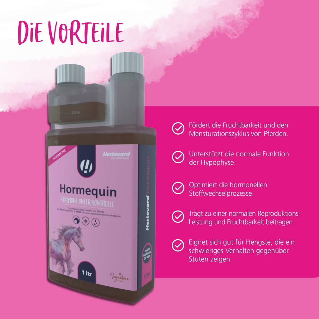 Hestevard Hormequin für Pferde 1000ml