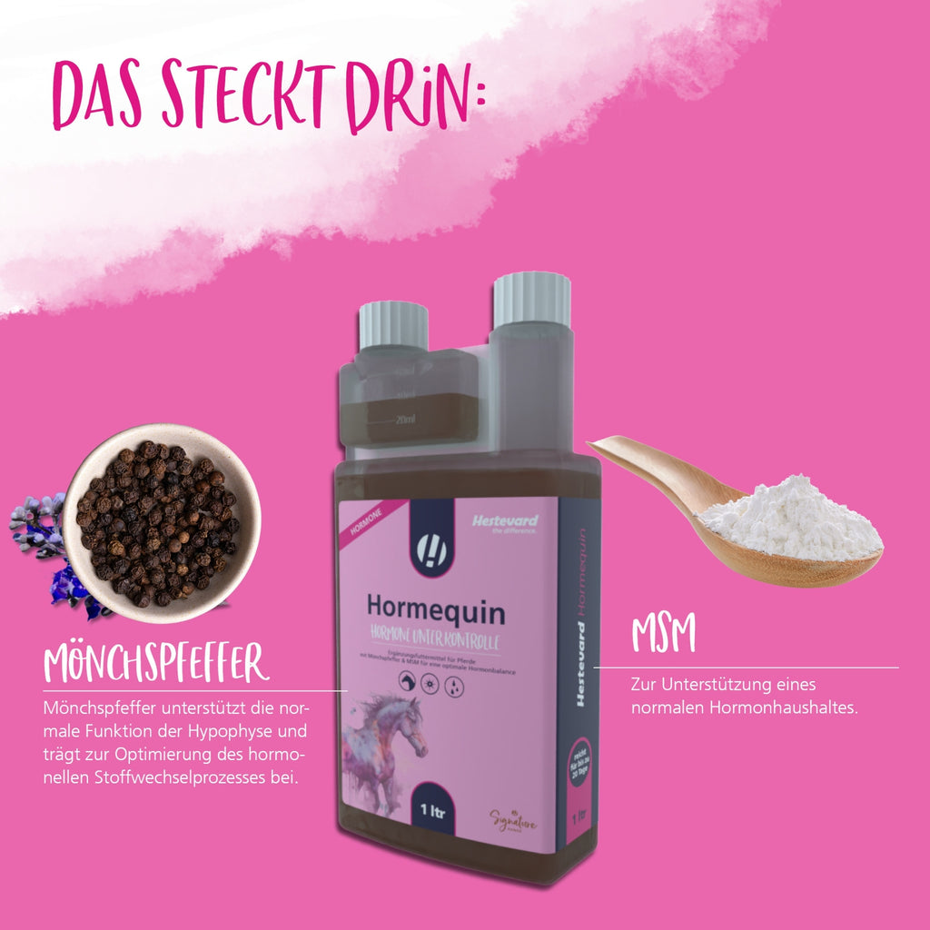 Hestevard Hormequin für Pferde 1000ml