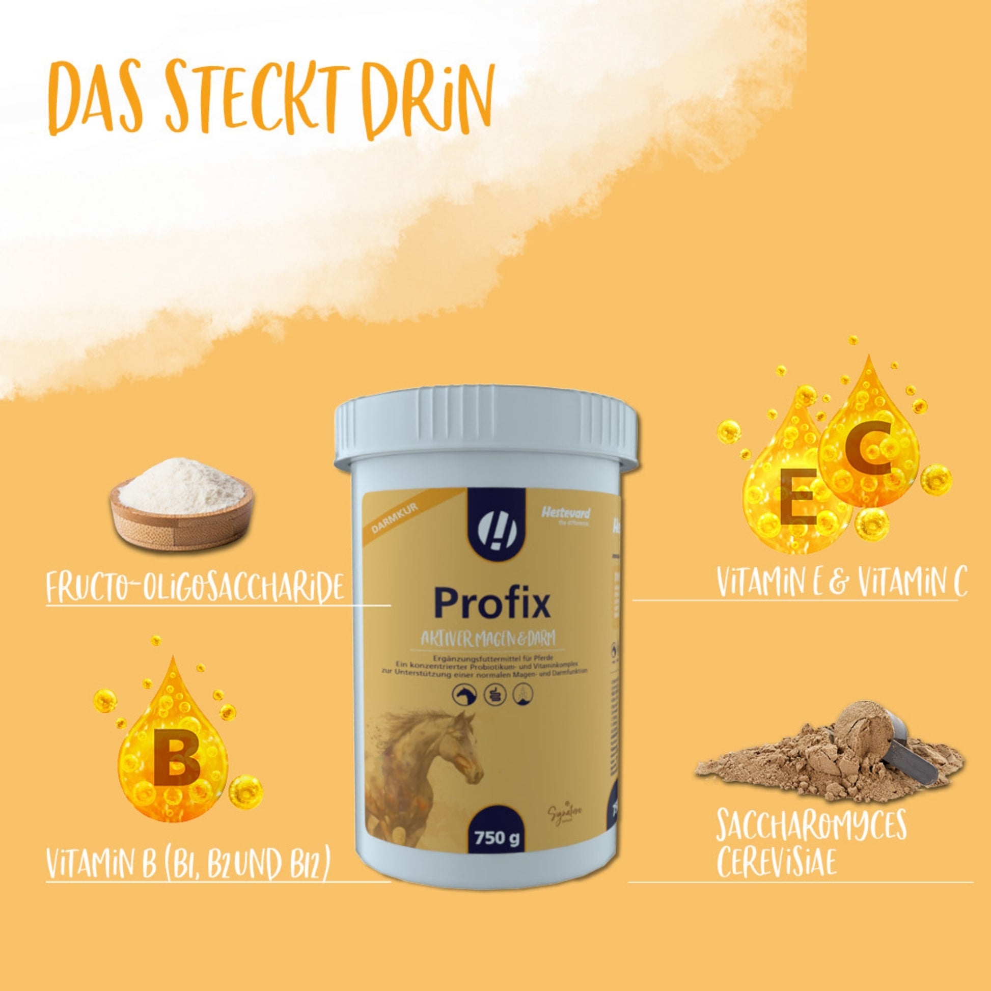 Hestevard Profix für Pferde 2kg