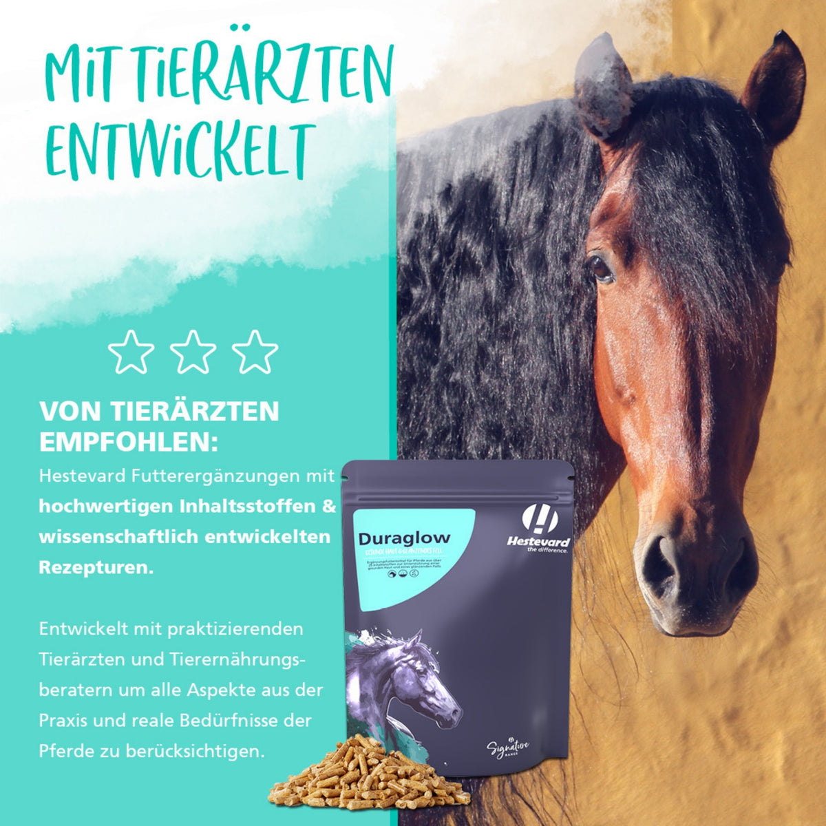Hestevard Duraglow für Pferde 1.5kg