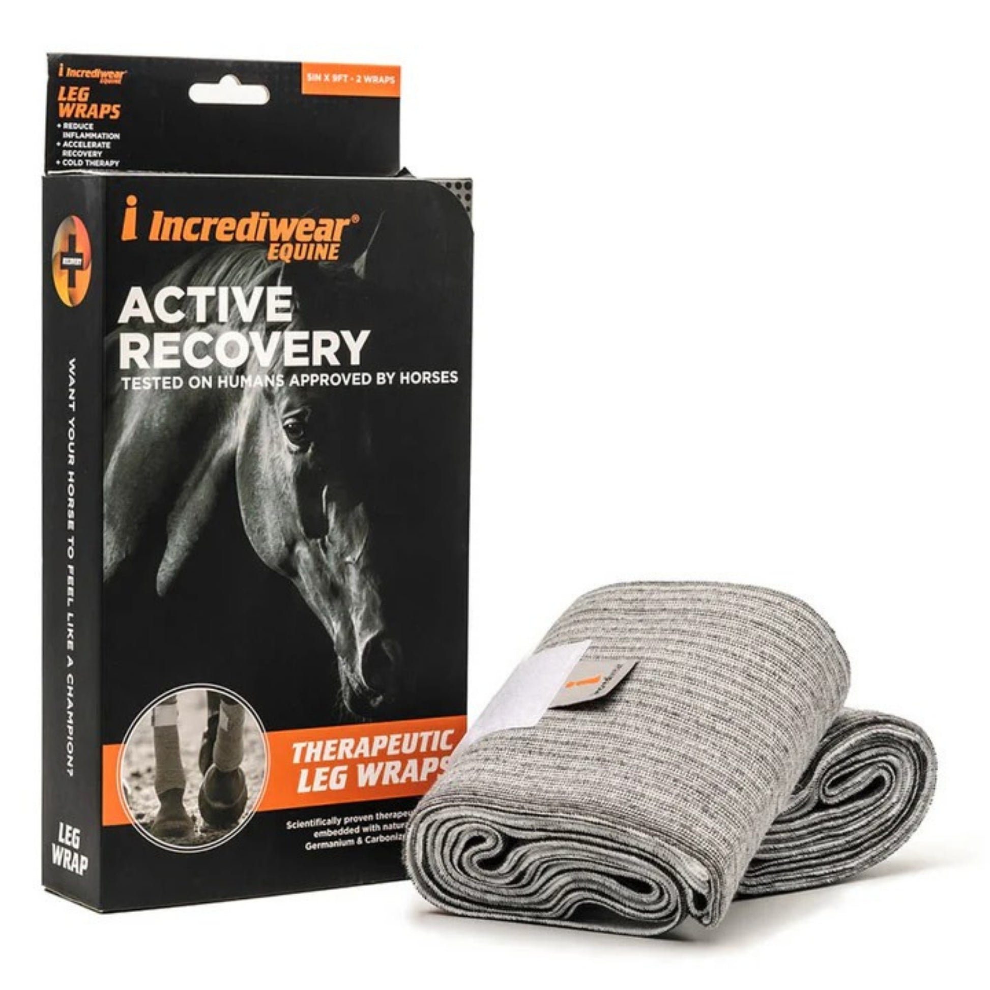 Incrediwear Equine Bandagen grau, Pony