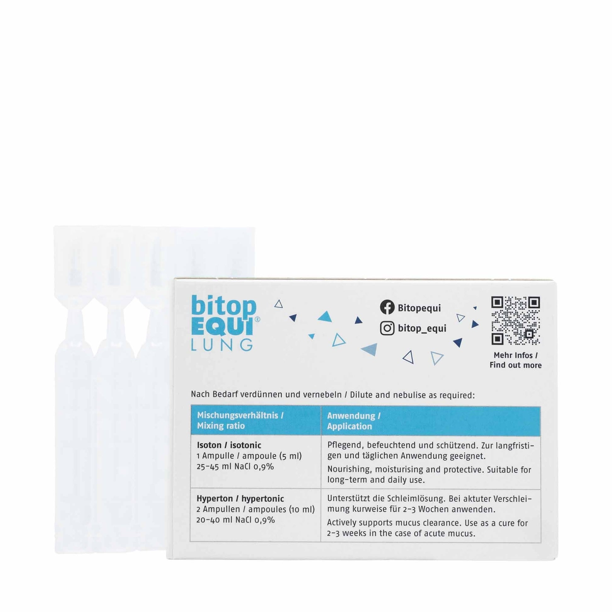bitopEQUI bi-medEctoin easy breathe für Pferde 30x5ml