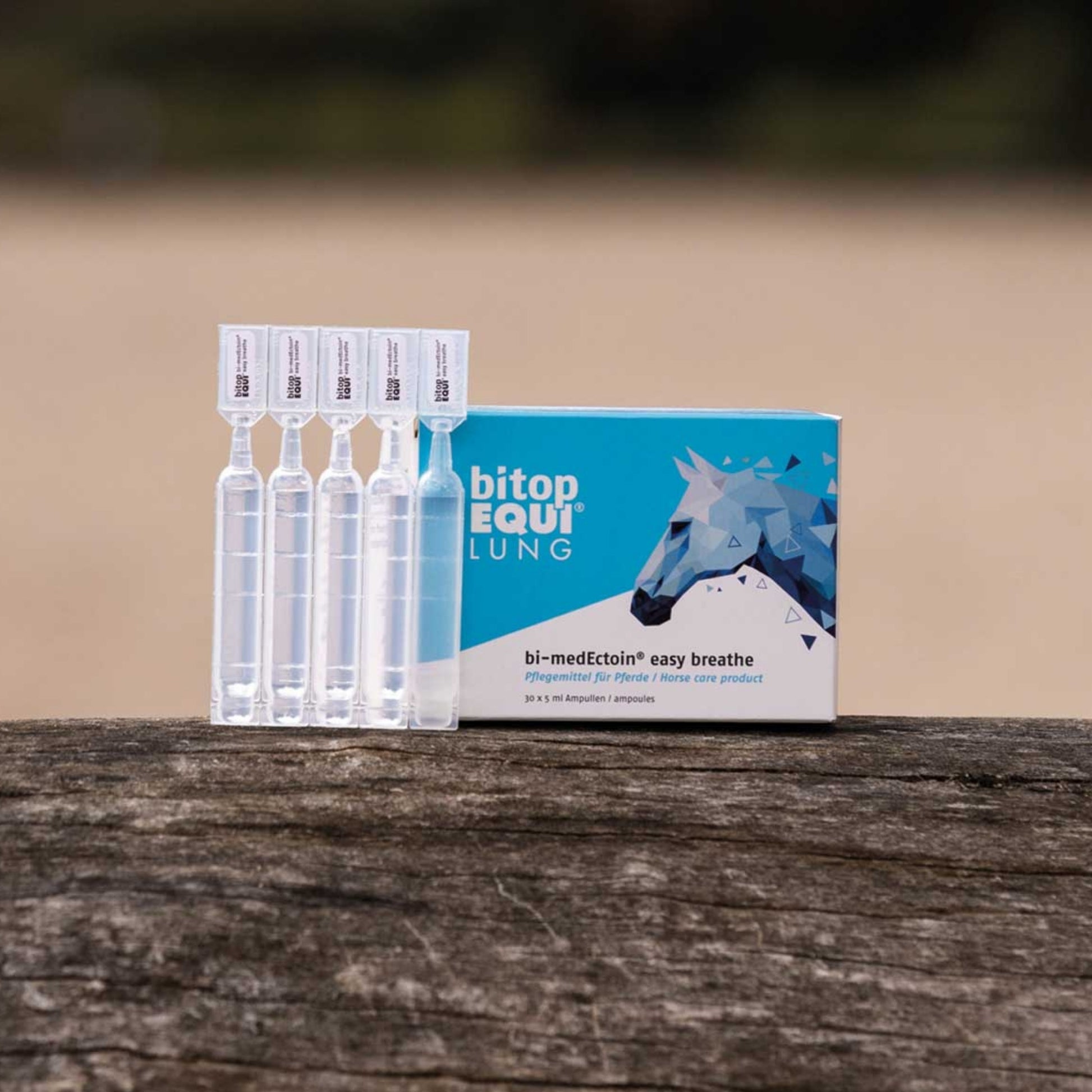 bitopEQUI bi-medEctoin easy breathe für Pferde 30x5ml