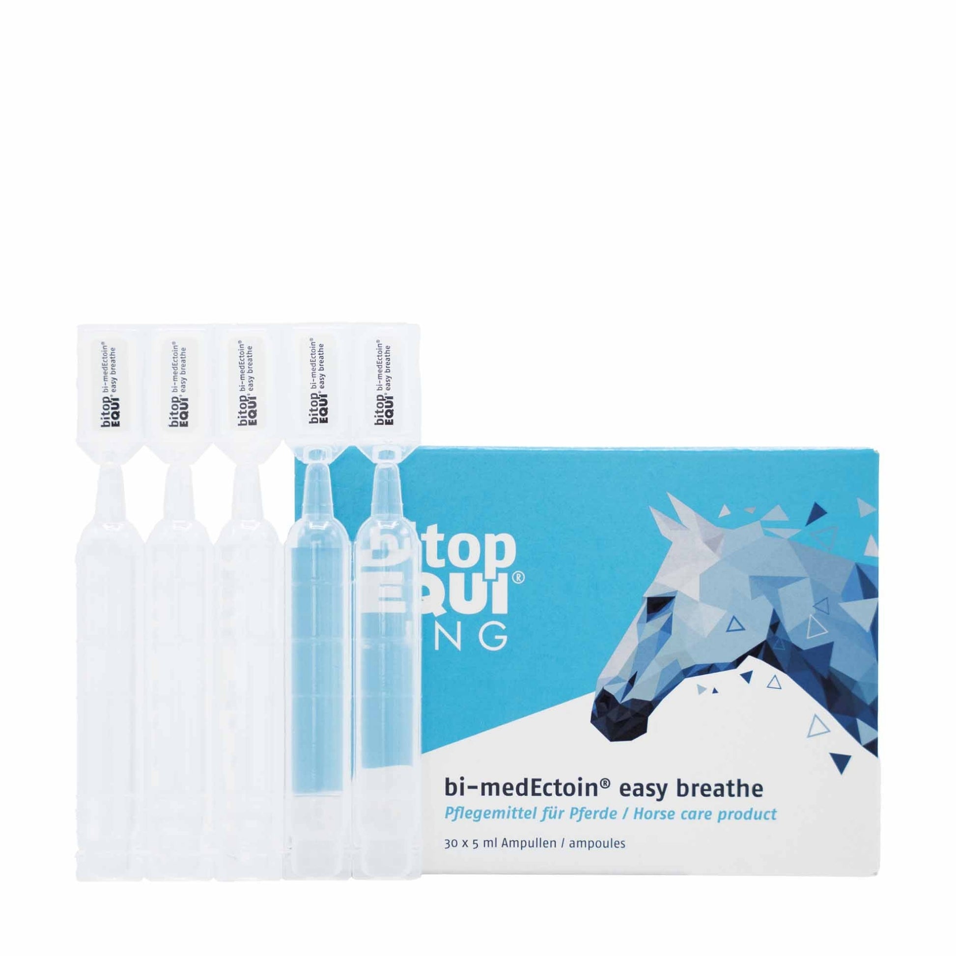 bitopEQUI bi-medEctoin easy breathe für Pferde 30x5ml