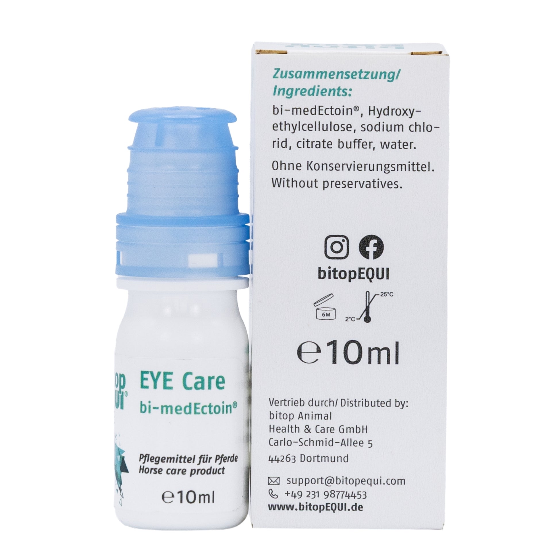 bitopEQUI® EYE Drops für Pferde 10ml