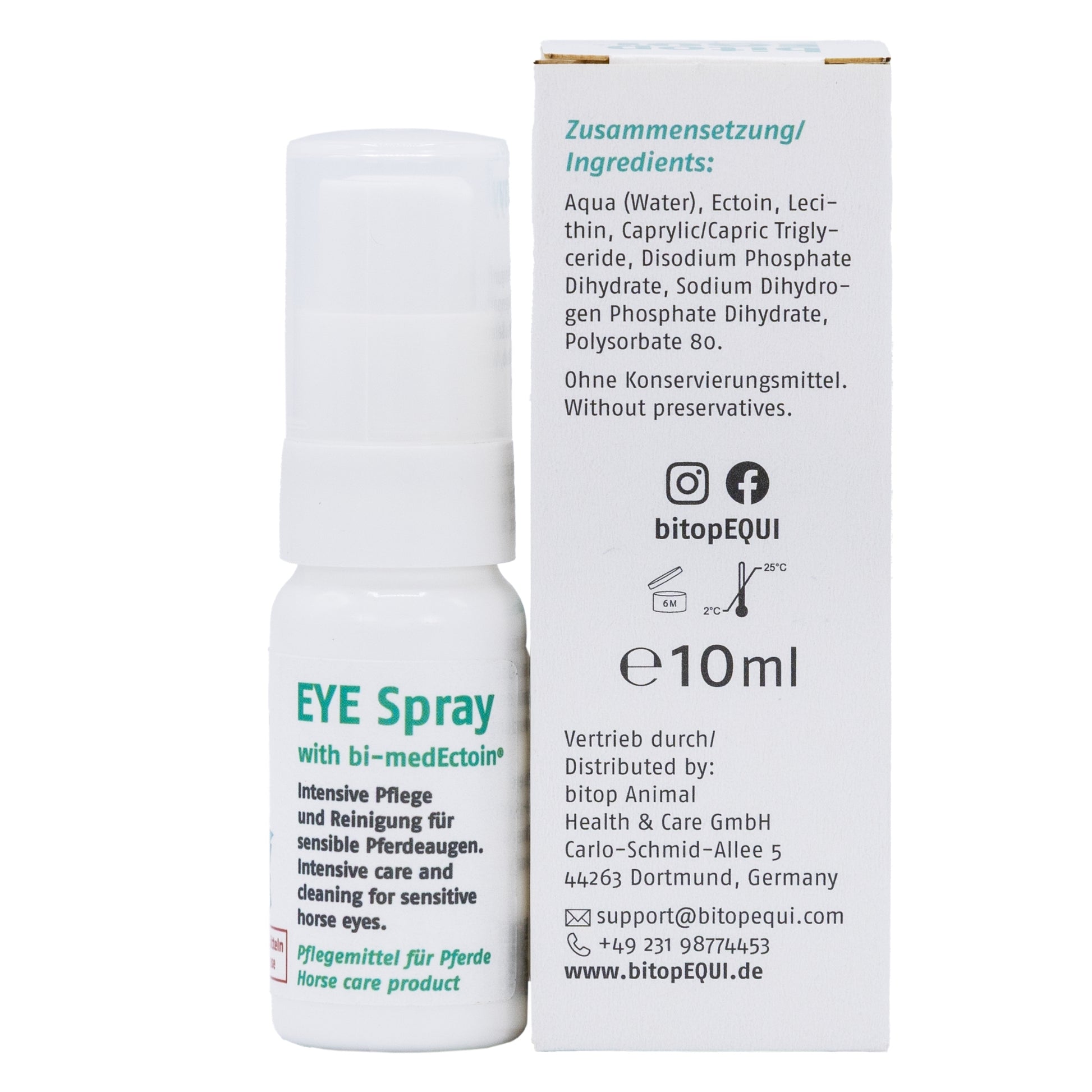 bitopEQUI® EYE Spray für Pferde 10ml