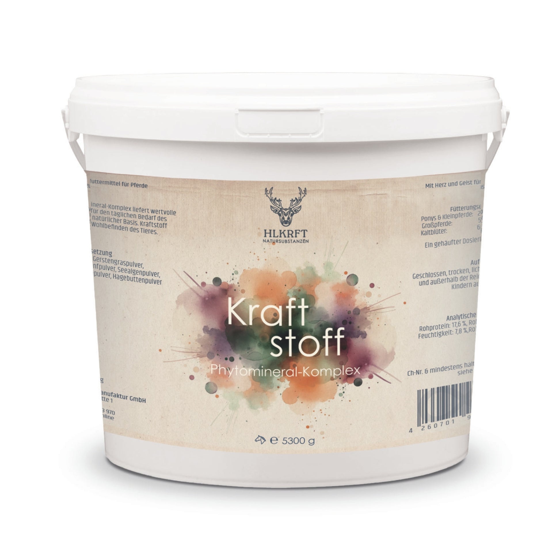 Hlkrft Kraftstoff Phytomineral-Komplex für Pferde 5300g