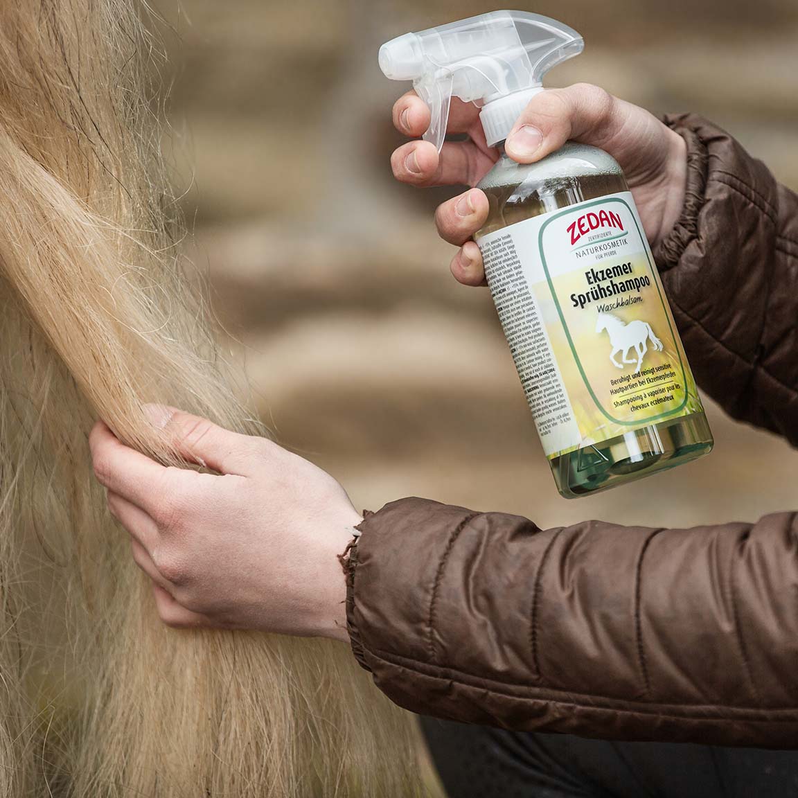 ZEDAN Ekzemer Sprühshampoo-Waschbalsam 500ml