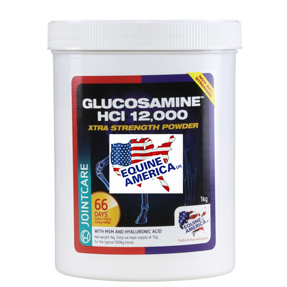 Glucosamine HCI 12000 Xtra Strength Powder 1000g