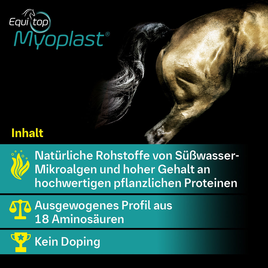 Equitop Myoplast 1,5kg Muskelaufbau Granulat