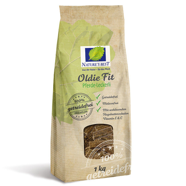 Nature´s Best Oldie Fit Leckerlie 1kg