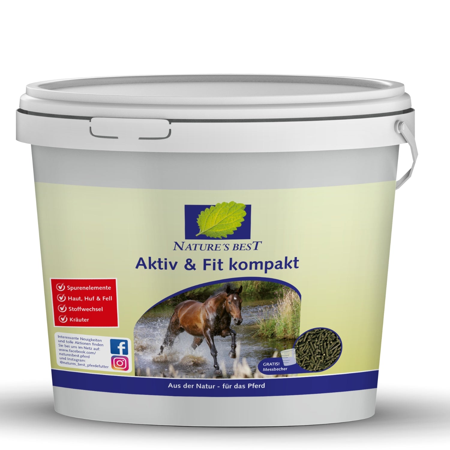 Nature´s Best Aktiv & Fit kompakt  3kg