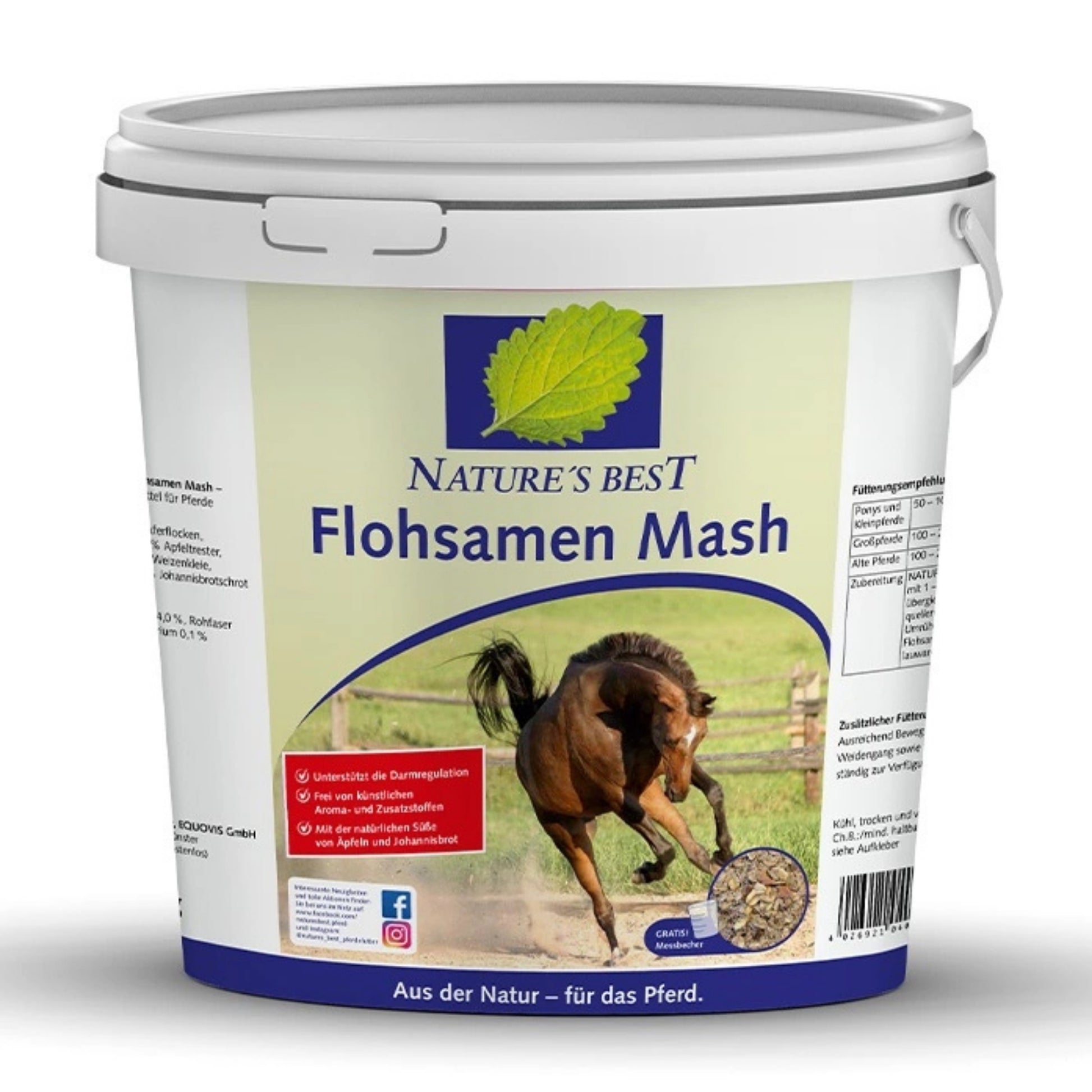 Nature´s Best Flohsamen Mash 7,5kg