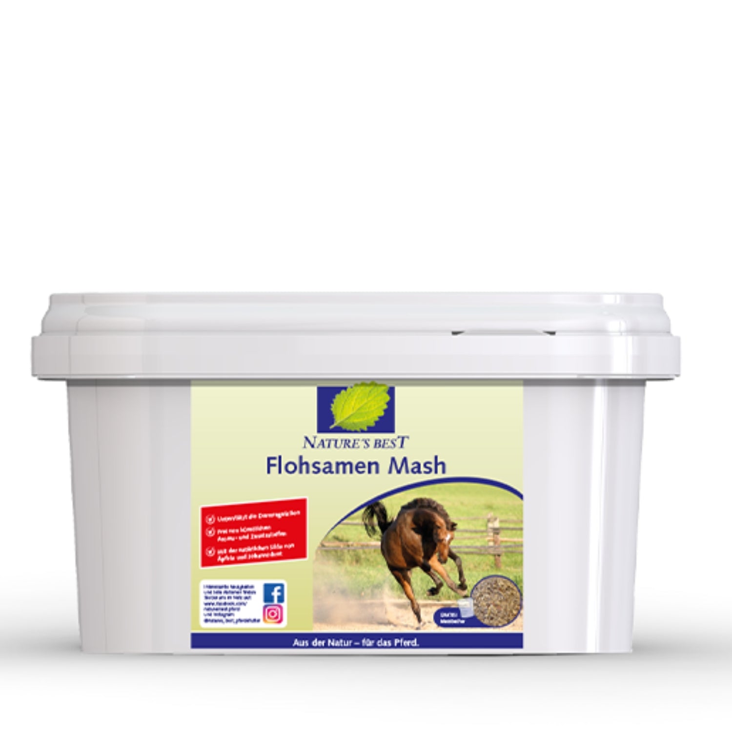 Nature´s Best Flohsamen Mash 3,0 kg