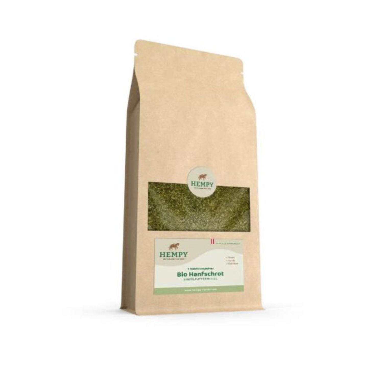 Hempy Bio Hanfschrot + Hanfblattpulver  1000g
