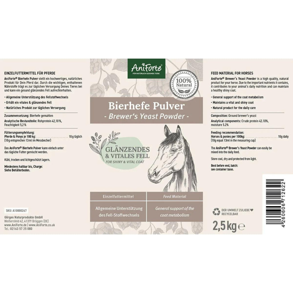 AniForte Bierhefe Pulver 2500g