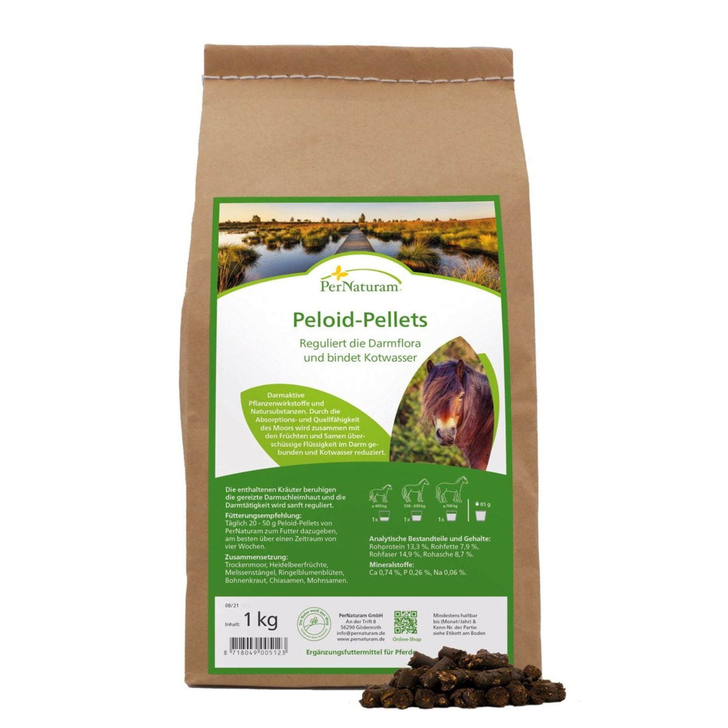 PerNaturam Peloid-Pellets 1000g