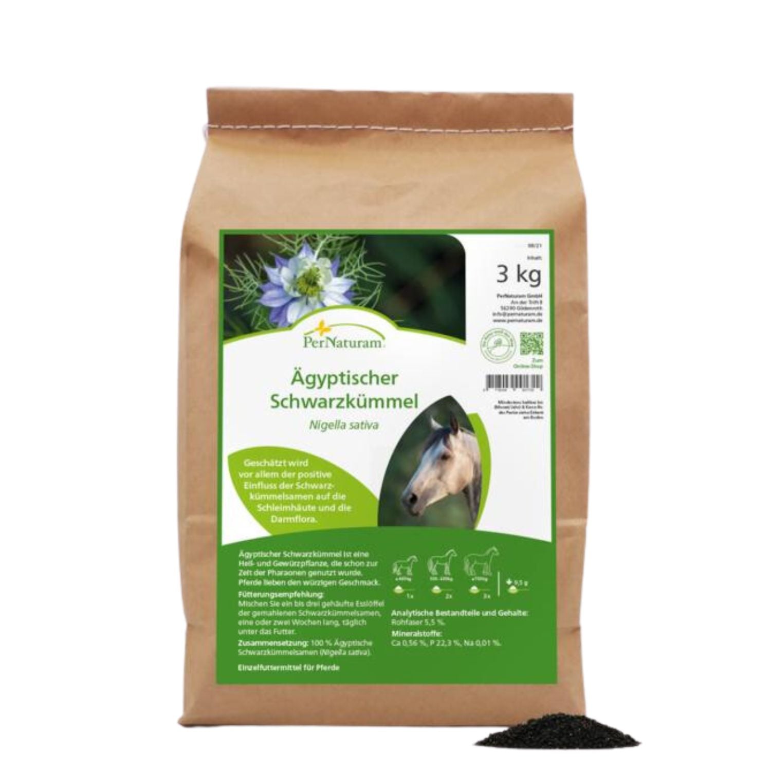 PerNaturam Ägyptischer Schwarzkümmel 3000g