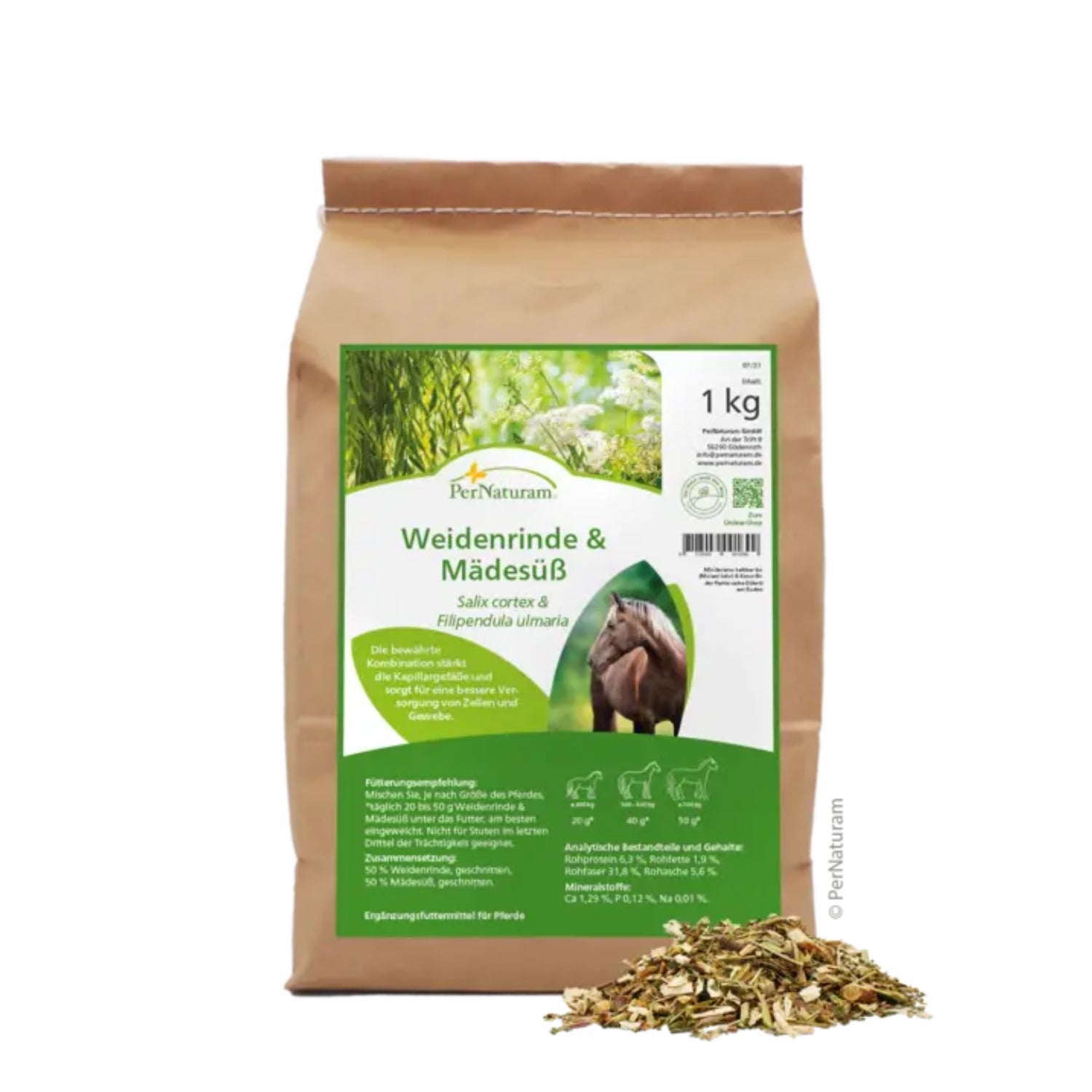 PerNaturam Weidenrinde & Mädesüß 1000g