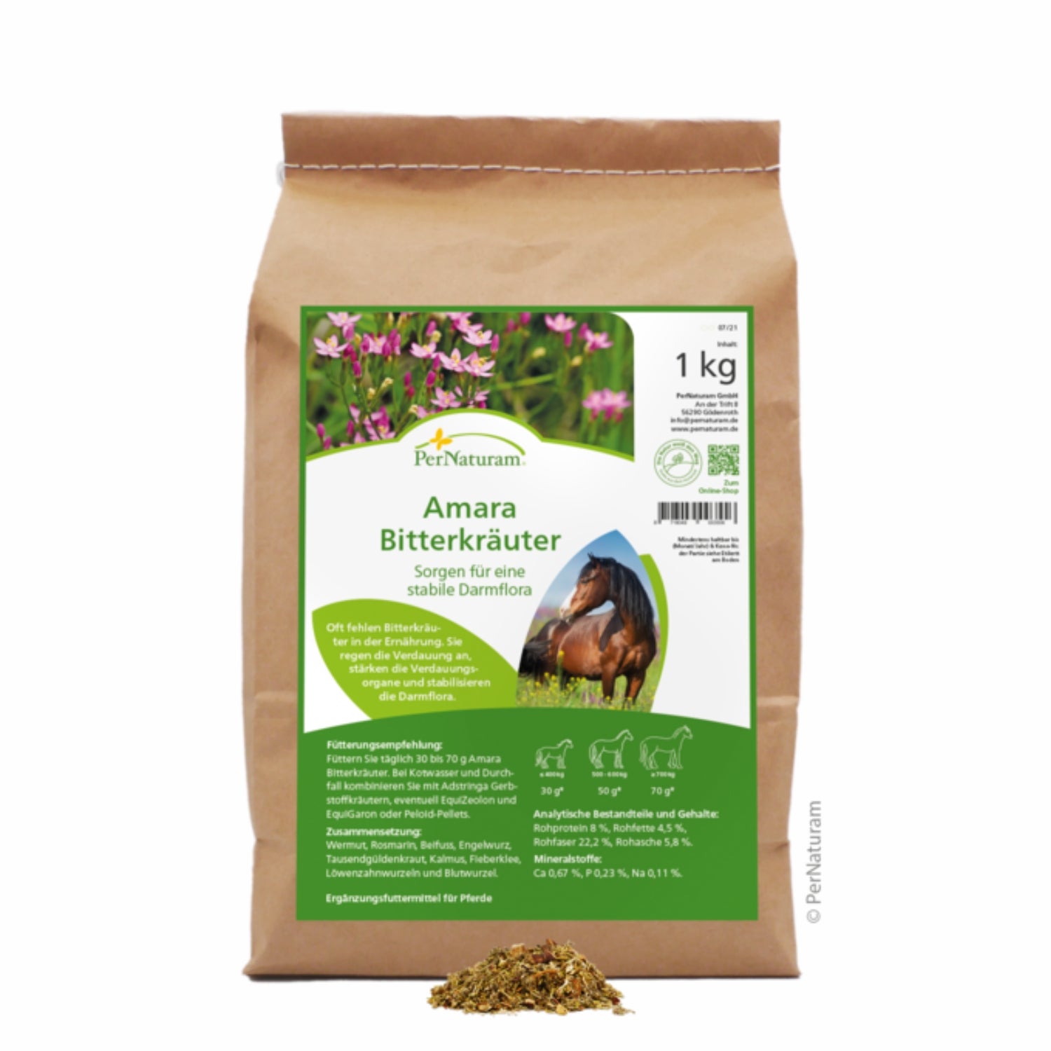 PerNaturam Amara Bitterkräuter 1000g