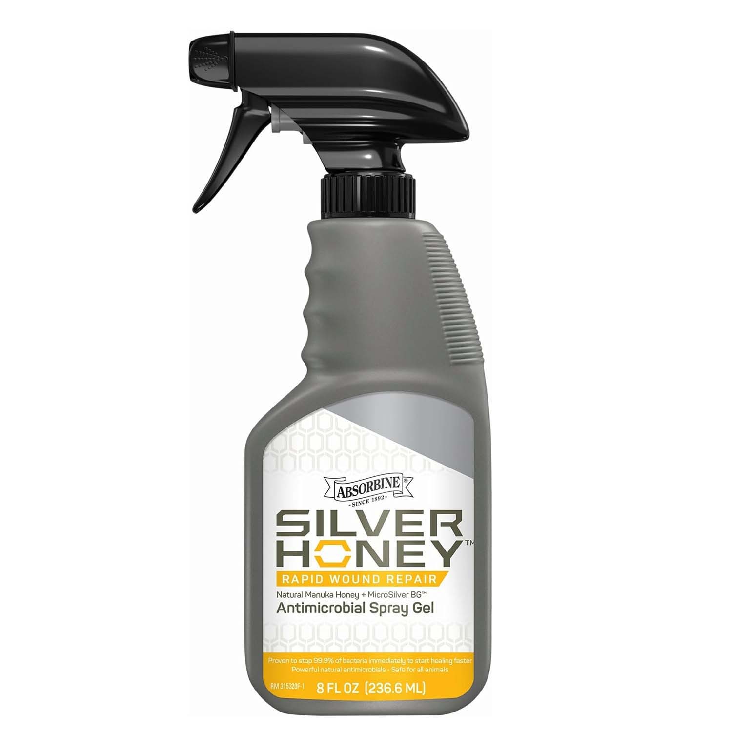 Absorbine Silver Honey Rapid Wound Repair Spray Gel 236ml
