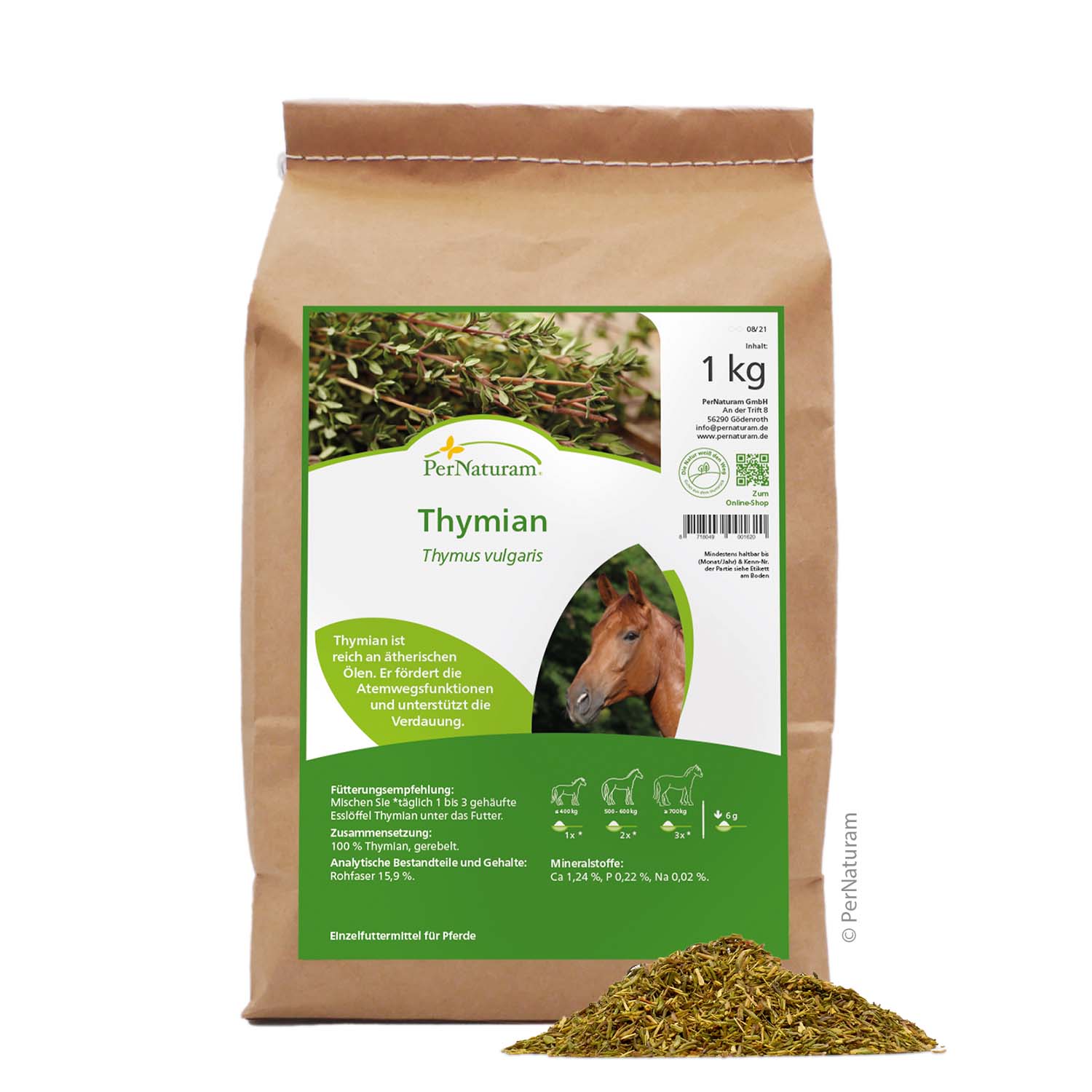PerNaturam Thymian 1000g