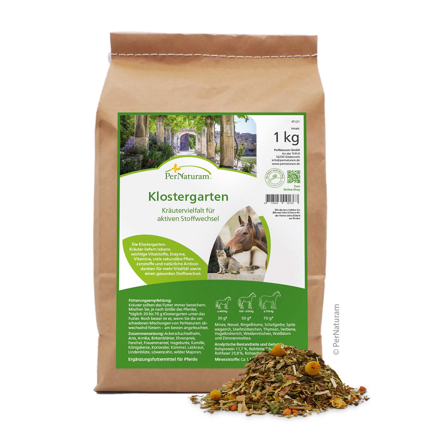 PerNaturam Klostergarten 1000g