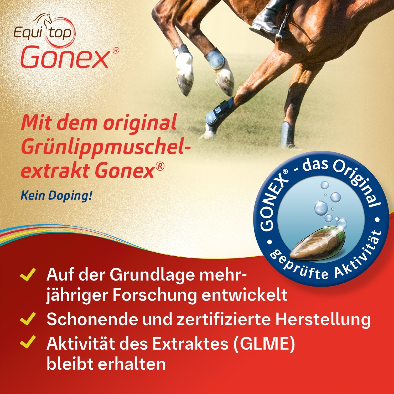 Equitop Gonex Gelenknahrung für Pferde 750 g