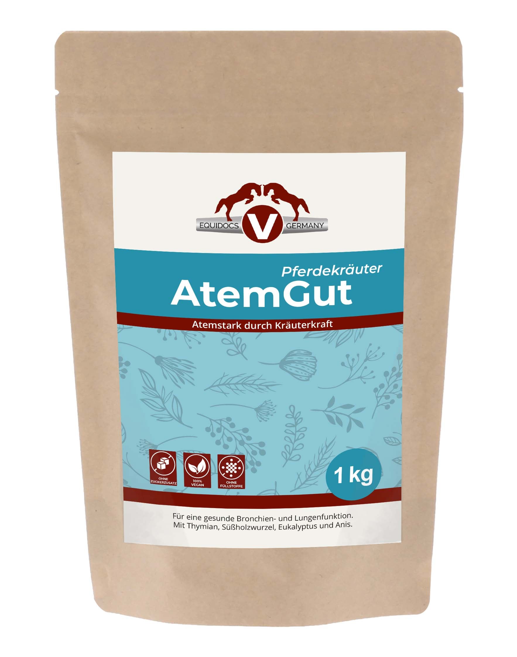 Equidocs Kräutermischung Atemgut 1000 g