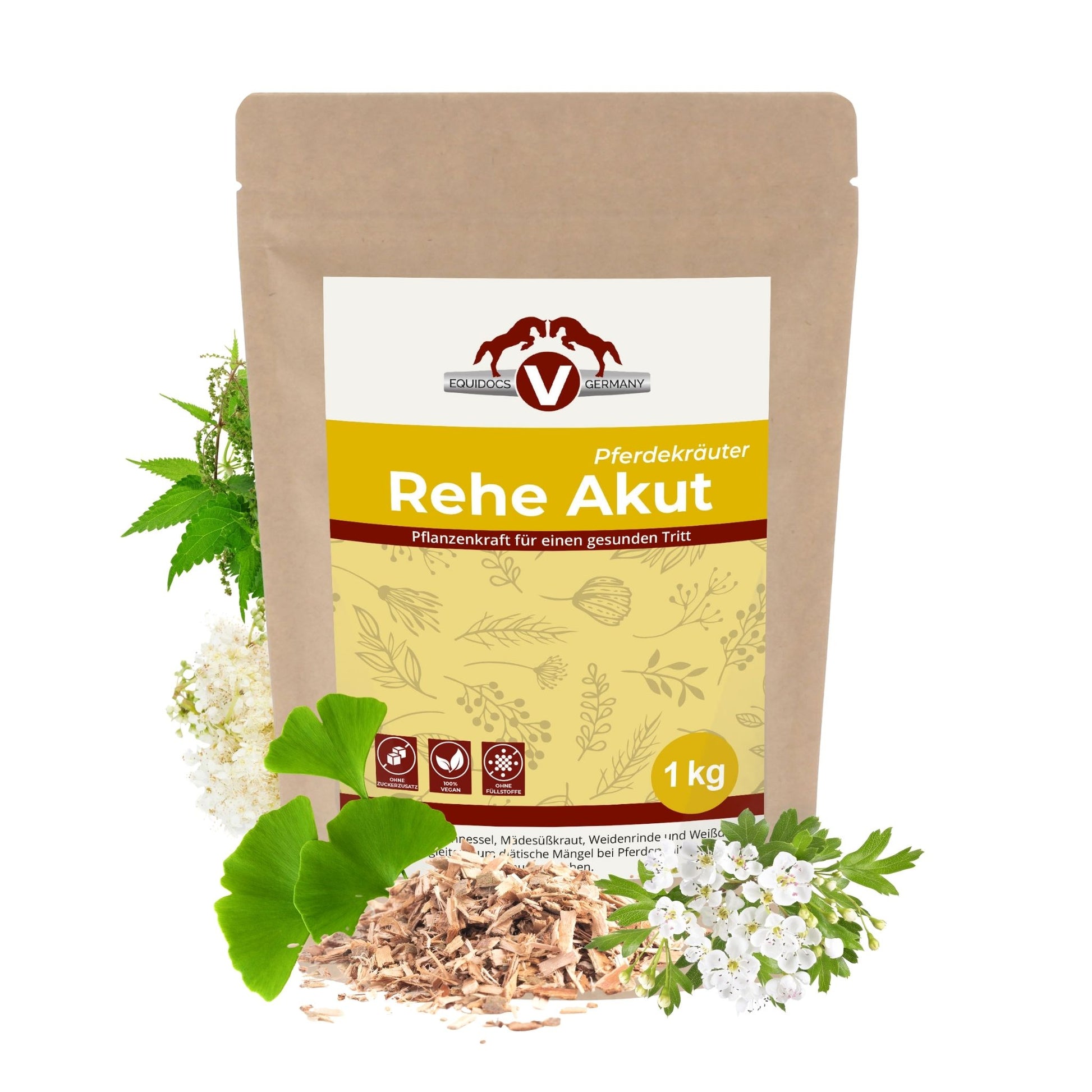 Equidocs Kräutermischung Rehe Akut 1000 g