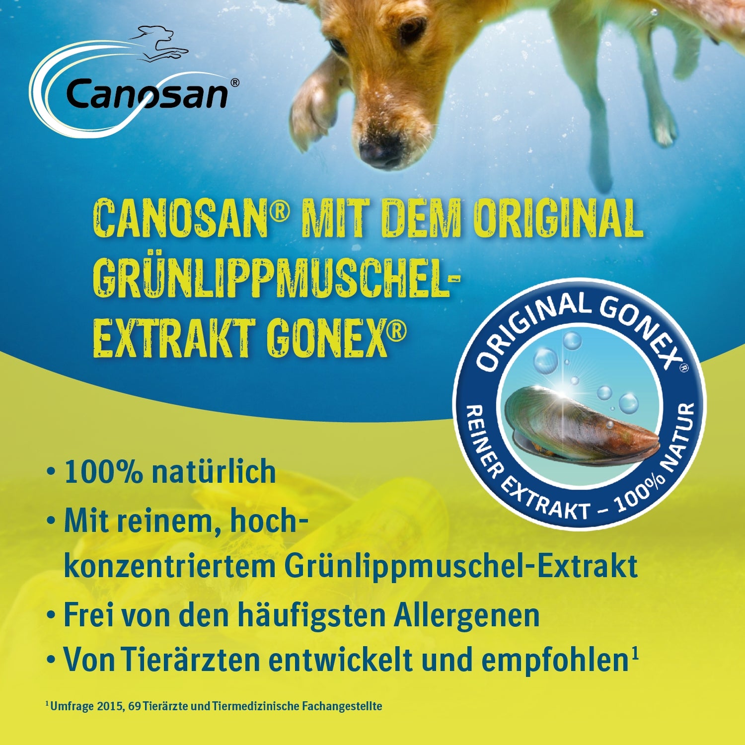 Canosan Pellets mit 4 % Gonex 650 g